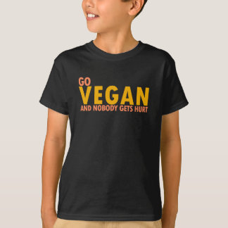 Go Vegan - Vegan, Vegetarians - D3 Designs T-Shirt