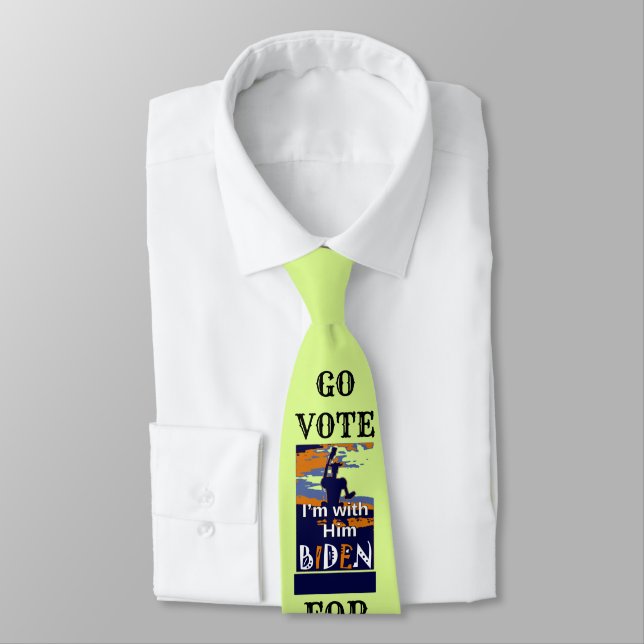 Go Vote Neck Tie (Tied)