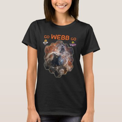 GO  WEBB  GO  Webb Space Telescope New Tarantula N T-Shirt