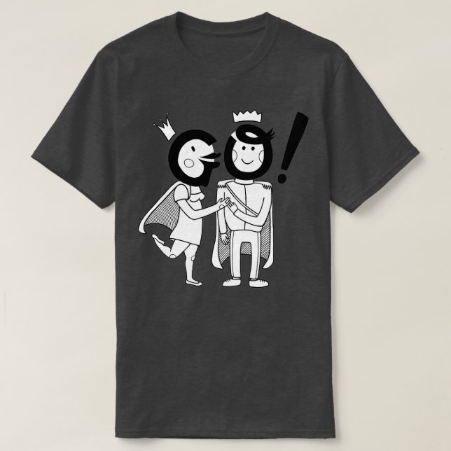 GO Wedding Pink T-Shirt (Design Front)