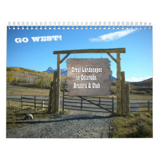 Go West! Calendar