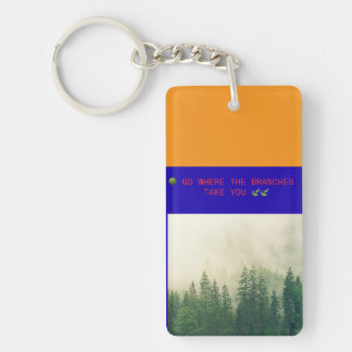 🌳 GO WHERE THE BRANCHES TAKE YOU 🍃 KEYCHAIN
