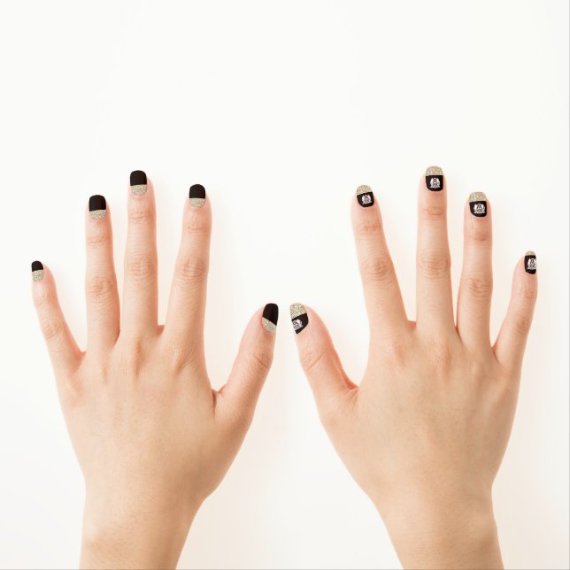 Go WildCat 2 Nails Minx Nail Wraps (Insitu - Hands)