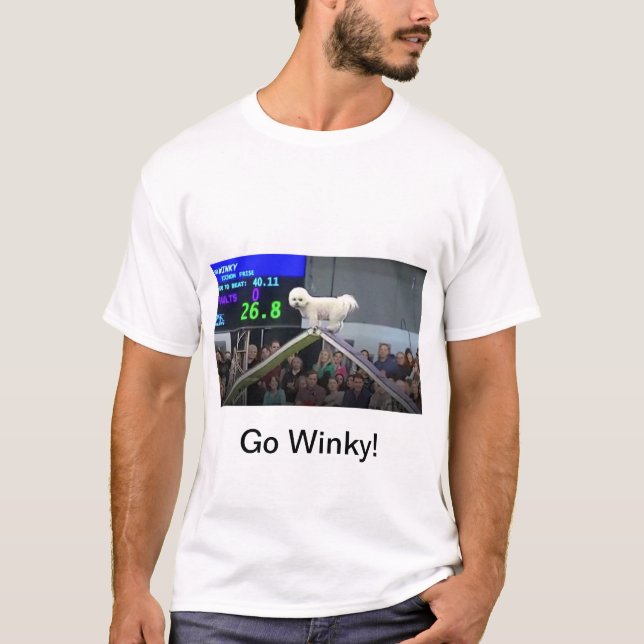 Go Winky! T-Shirt (Front)