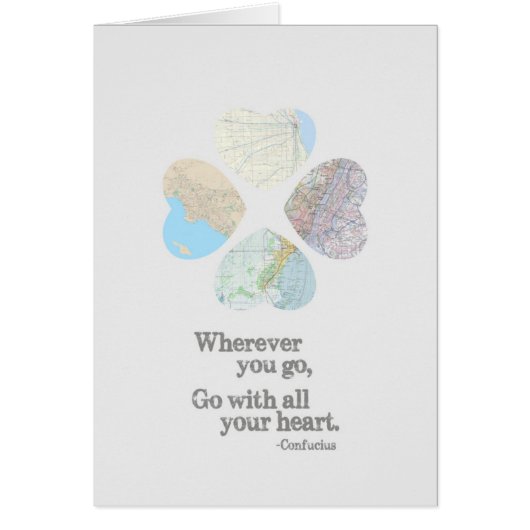 Go With All Your Heart Cards (Front)