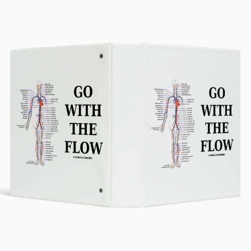 Go With The Flow Circulatory System 3 Ring Binder