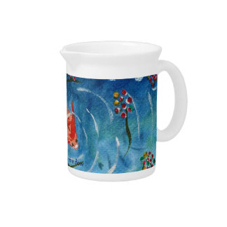 Go with the Flow – Original Koi Fish Waterco Beverage Pitcher