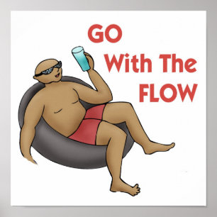 Go with the Flow Print