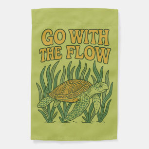 Go with the Flow Sea Turtle                        Garden Flag