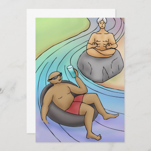 Go With The Flow with Rock Water Flower Essence (Front/Back)