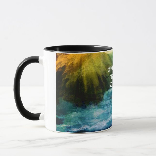 Go With The Waves Combo Mug (Left)