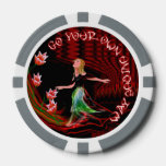 Go Your Own Unique Way Poker Chips at Zazzle