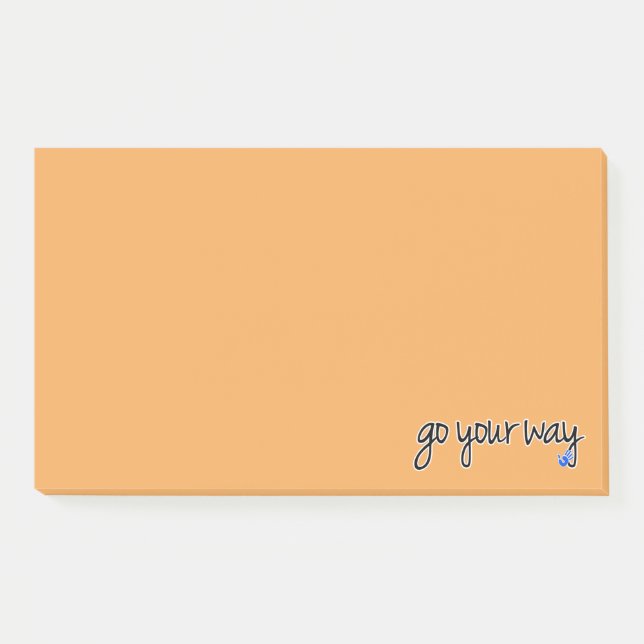 go your way  notes (Front)