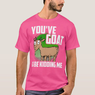 Goa Goat Punny T-Shirt