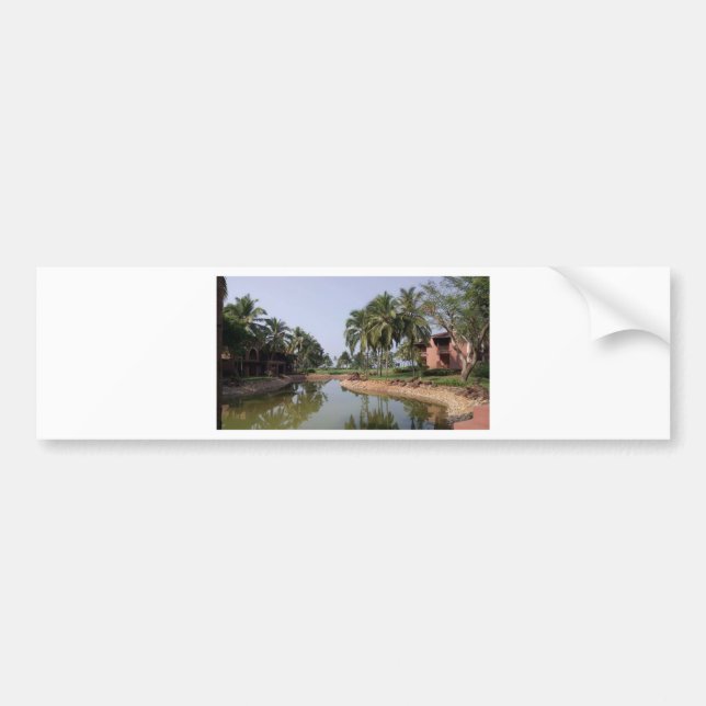 Goa India Bumper Sticker (Front)
