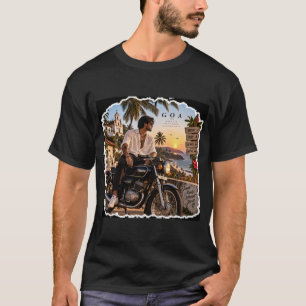 Goa • Salt Air Clear Minds Happier Days • Same Roa T-Shirt