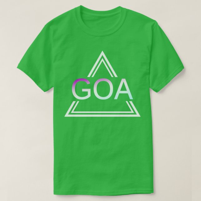 GOA Techno House Party EDM Festival Electro Rave 1 T-Shirt (Design Front)