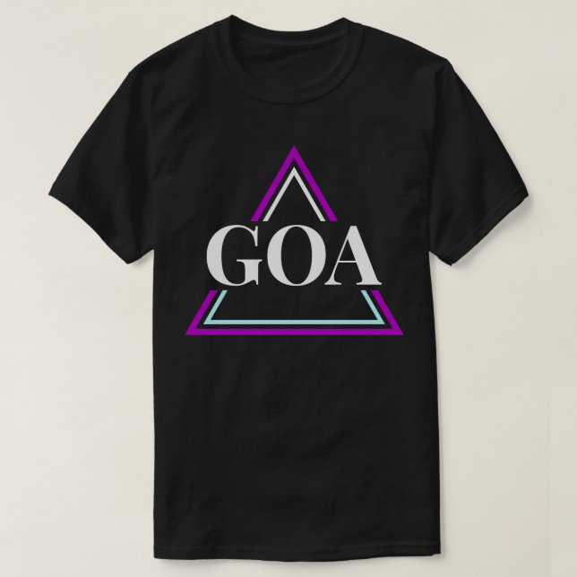 GOA Techno House Party EDM Festival Electro Rave 1 T-Shirt (Design Front)