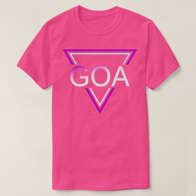 GOA Techno House Party EDM Festival Electro Rave 4 T-Shirt (Design Front)