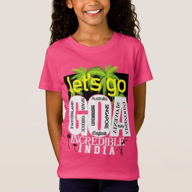 Goa Tourism T-Shirt (Front)