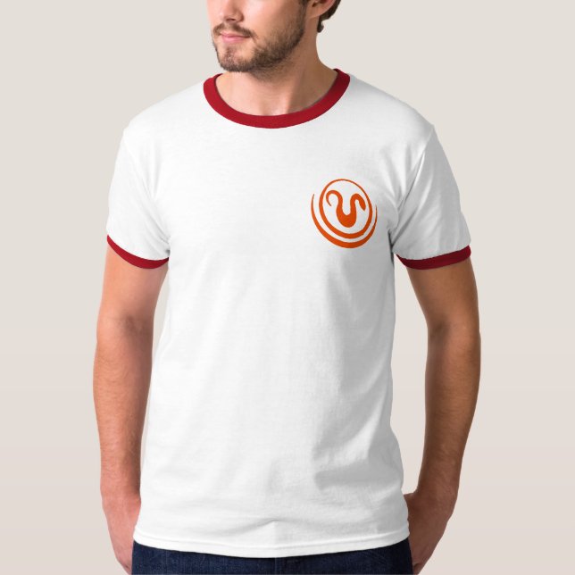 Goa-uld Symbols Red T-Shirt (Front)