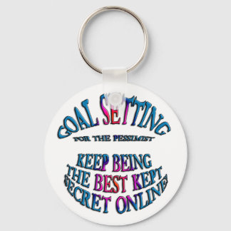 Goal: Best Kept Secret Online Keychain
