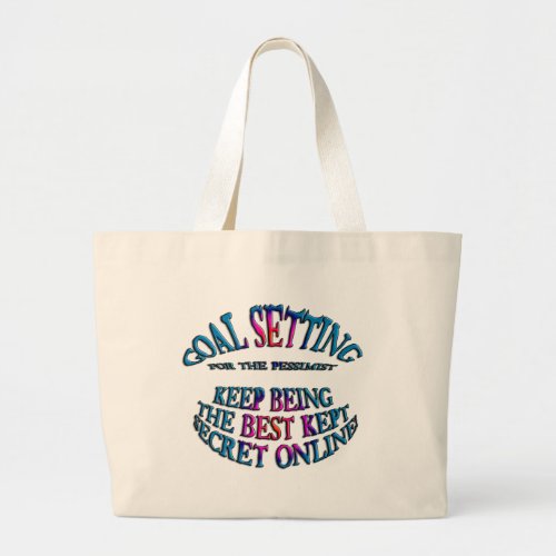 Goal Best Kept Secret Online Large Tote Bag