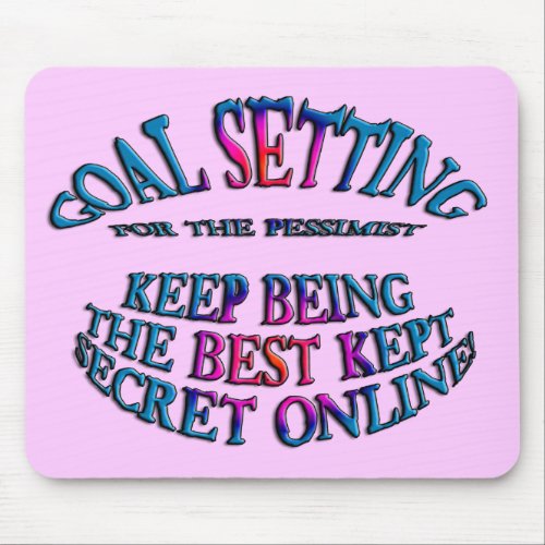 Goal Best Kept Secret Online Mouse Pad