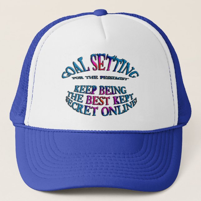 Goal: Best Kept Secret Online Trucker Hat (Front)