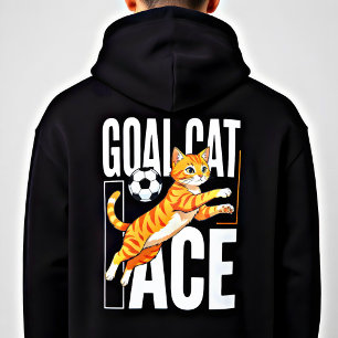 Goal Cat Soccer Ace - Cute Gift for Soccer Lovers Hoodie