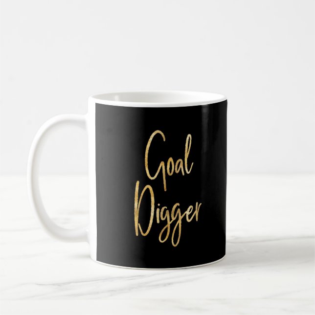 Goal Digger Coffee Mug (Left)