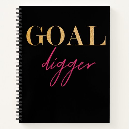 Goal Digger Notebook