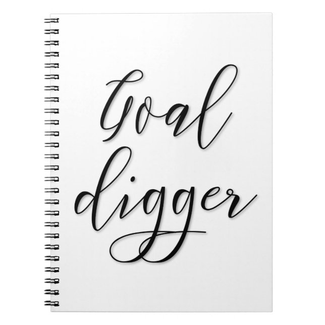 Goal Digger Notebook (Front)