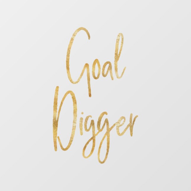 Goal Digger Speck Window Cling (Sheet)