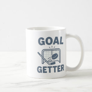 Goal Getter Hockey Motivation Sports Gift Players  Coffee Mug