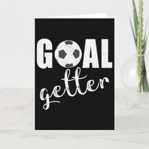 Goal Getter Soccer Player Sport Teams Soccer Gift  Card