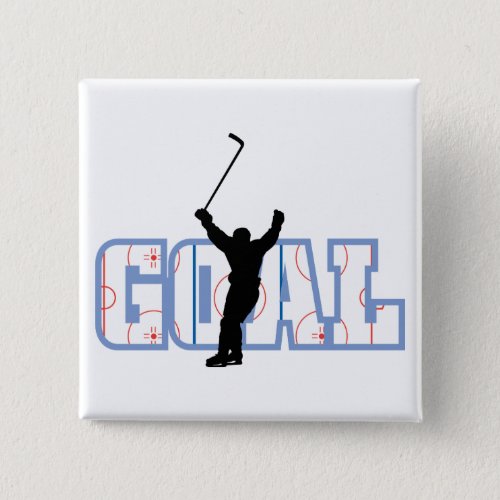 Goal _ Ice Hockey Score _ Sports Gifts Button