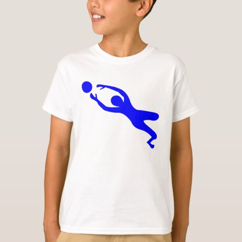 Goal Keeper _ Blue T_Shirt