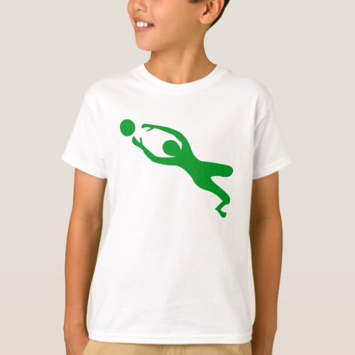 Goal Keeper _ Grass Green T_Shirt