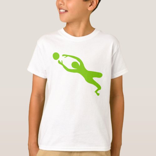 Goal Keeper _ Martian Green T_Shirt