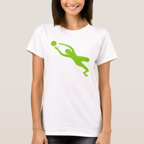 Goal Keeper _ Martian Green T_Shirt