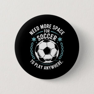 Goal Keeper, Need More Space For Soccer To Play An Button