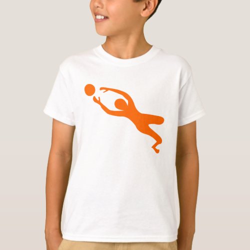 Goal Keeper _ Orange T_Shirt