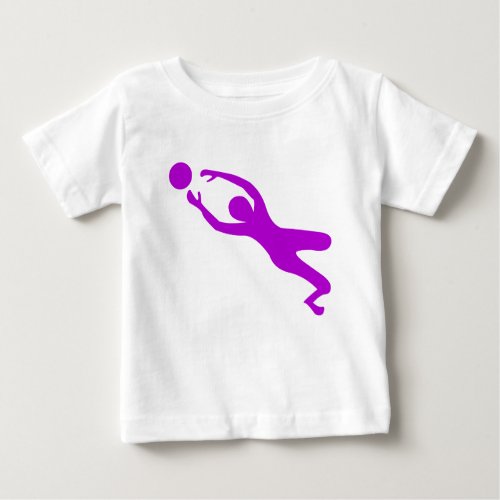 Goal Keeper _ Purple Baby T_Shirt