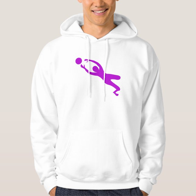 Goal Keeper - Purple Hoodie (Front)