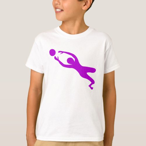 Goal Keeper _ Purple T_Shirt