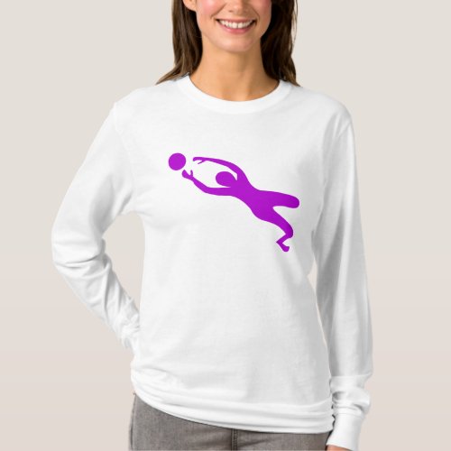 Goal Keeper _ Purple T_Shirt