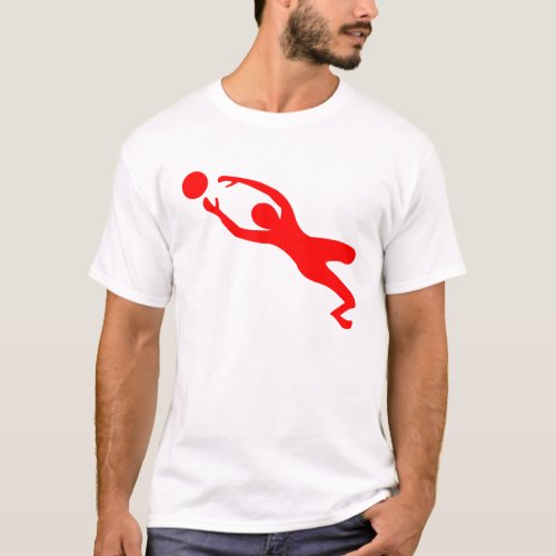 Goal Keeper _ Red T_Shirt