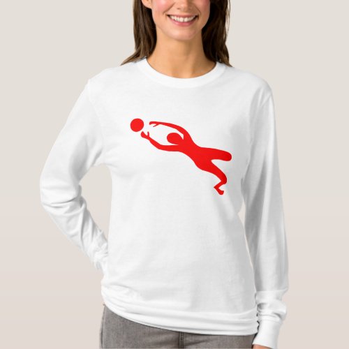 Goal Keeper _ Red T_Shirt