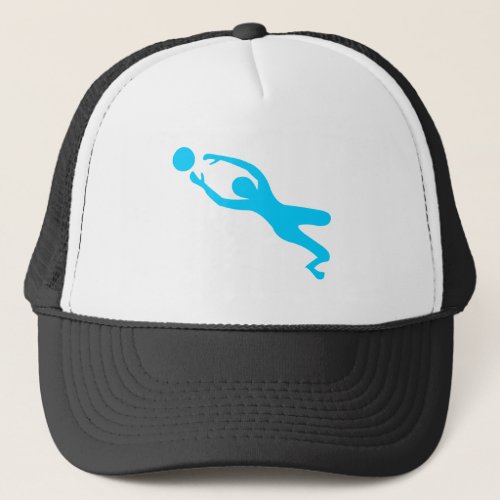 Goal Keeper _ Sky Blue Trucker Hat